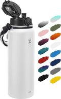 Fanhaw 40 oz Insulated Stainless Steel Water Bottle by FANHAW