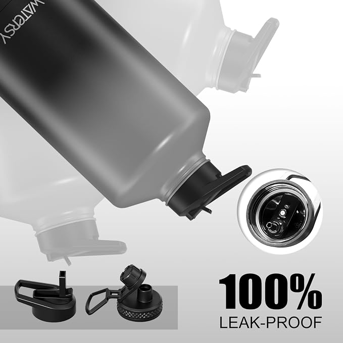 1 Gallon Water Bottle Insulated, BPA Free&Leak Proof, 128oz Stainless Steel - Image 5