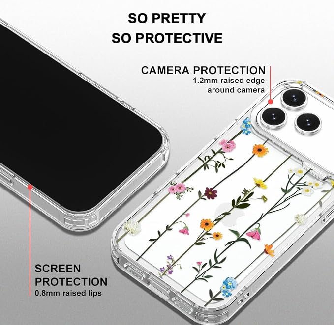 MOSNOVO for iPhone 17 Pro Max Case | Military Grade 6.6ft Drop Tested | Camera - Image 4