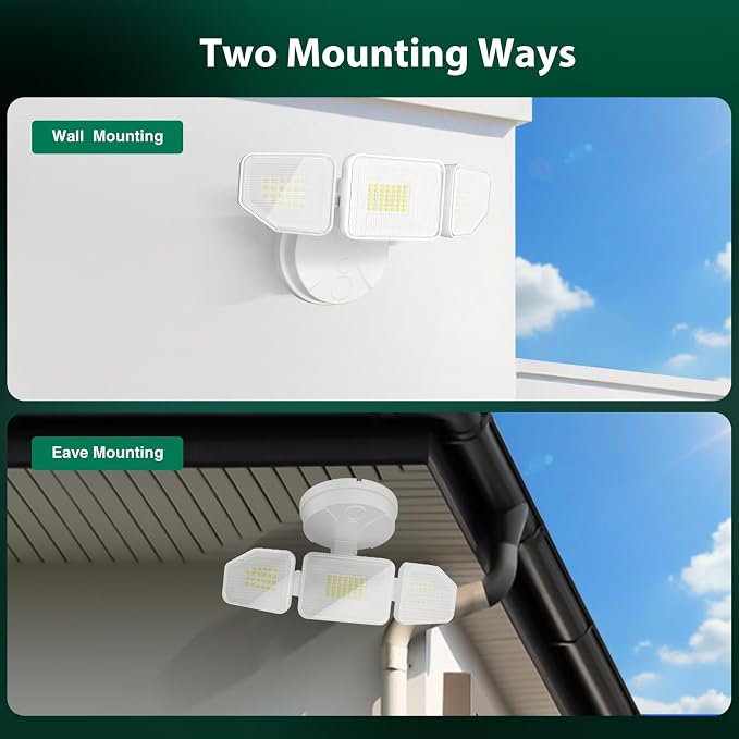 65W LED Flood Light Outdoor, 6500 Lumen Super Bright Security Lights, 3 - Image 5