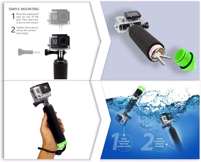 Waterproof Floating Hand Grip Compatible - Image 6
