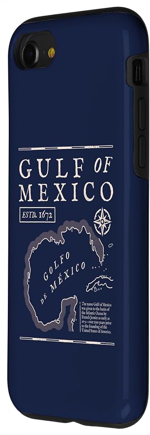 Gulf of Mexico 1672 Historic Map Case - Image 2