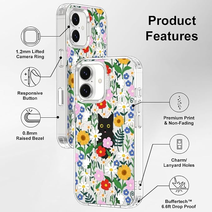 MOSNOVO for iPhone 17 Case | Military Grade 6.6ft Drop Tested | Camera Control - Image 7