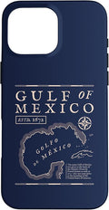 Gulf of Mexico 1672 Historic Map Case by Unknown