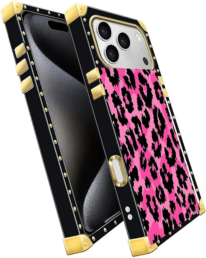for iPhone 17 Pro Max Case Luxury Golden Decoration - Image 3