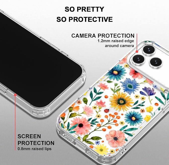 MOSNOVO for iPhone 17 Pro Max Case, Shockproof Military-Grade Protection 6.6ft - Image 4