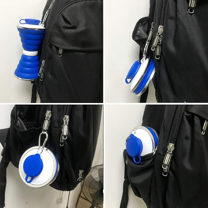 Collapsible Water Bottle, Camping Cup - Image 7