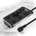 IPX6 Outdoor Power Strip Weatherproof, Waterproof Surge Protector by QIYUANAmphibiousPowerSystem