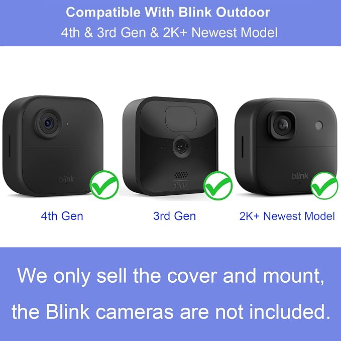 Wall Mount Bracket for Blink Outdoor 4 & 3 & 2K+ Camera, Weatherproof - Image 2