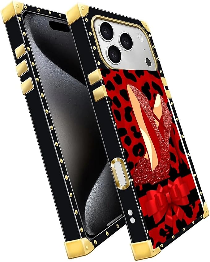 for iPhone 17 Pro Max Case Luxury Golden Decoration - Image 3