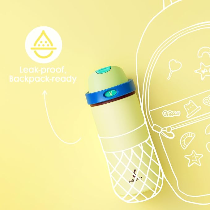 18 oz Insulated Water Bottle for Teens: Meoky Kids Water Bottle - Image 5