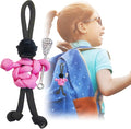 Lacrosse Keychain with Stick | Paracord Buddy Backpack Charm | Sports Zipper by Unknown