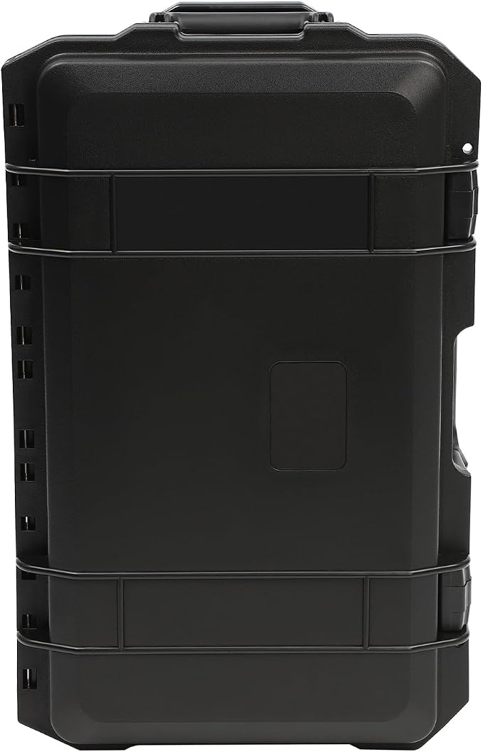 22" Weatherproof Hard Case Rolling Waterproof Case Dry Box - Image 7