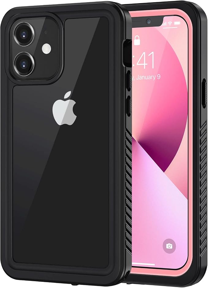 Lanhiem for iPhone 12 Case, Waterproof Dustproof Shockproof Case by LanhiemHome