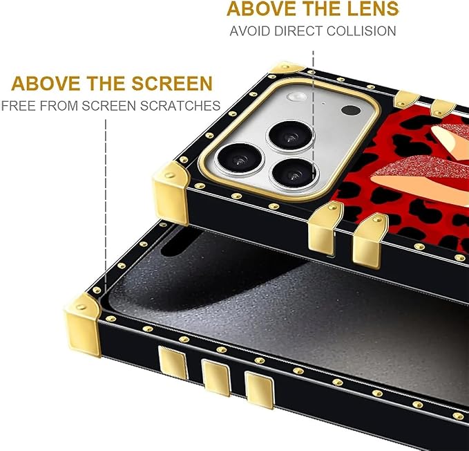 for iPhone 17 Pro Max Case Luxury Golden Decoration - Image 7