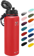 Fanhaw 40 oz Insulated Stainless Steel Water Bottle by FANHAW