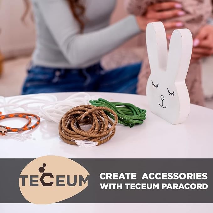 TECEUM 5/32" Paracord Rope 1000 – 1000ft / 200ft / 100ft / 50ft – Tactical - Image 7
