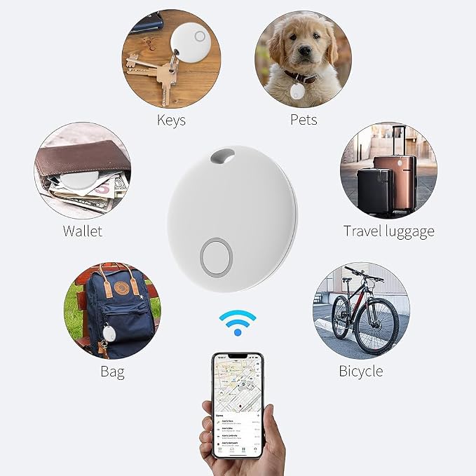 Air Tracker Tags-4 Pack, Smart Bluetooth Tracker, Compatible - Image 9