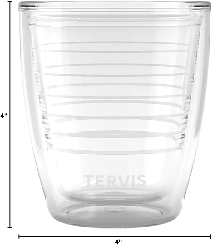 Tervis Clear & Colorful Tabletop 12oz Made in USA Double Walled Insulated - Image 10