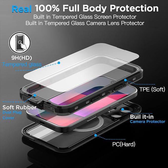 AICase Waterproof Case for iPhone 16 Pro - Image 5
