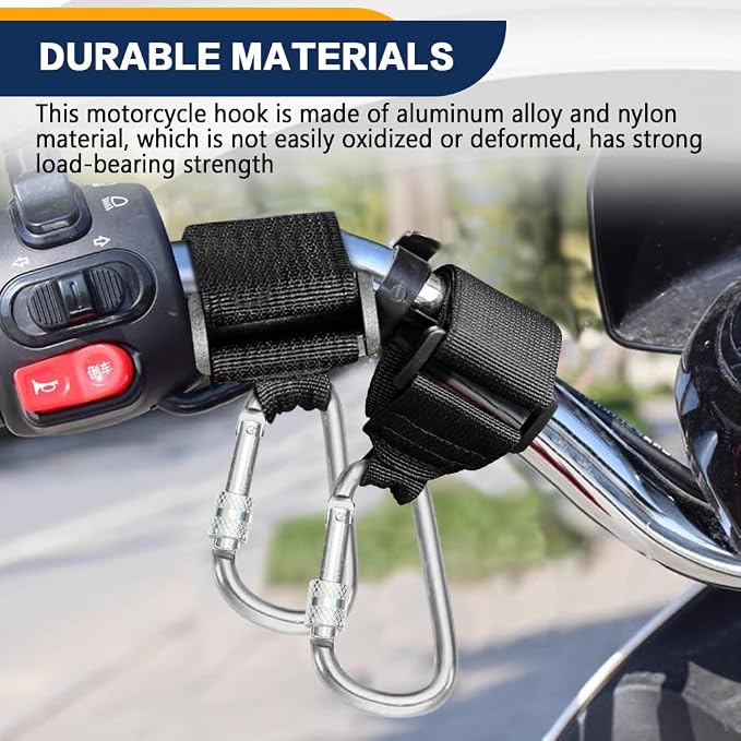2 Pack UTV Hook for Hanging Headsets, Helmet and Goggles - Image 3