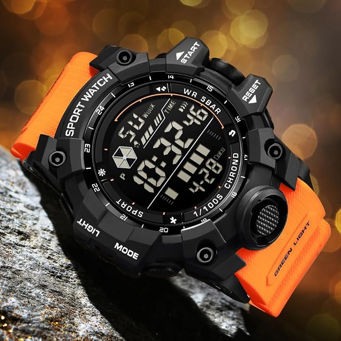 FANMIS Mens Military Multifunction Digital LED Watch Electronic Waterproof - Image 5