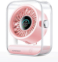 KIMMOO Rechargeable USB Desk Fan, Quiet Table Fan by KIMMOO