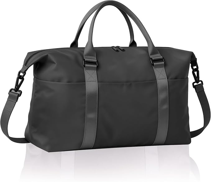 Weekender Duffel Bags for Women， Travel Totes Bag for Airplane Essentials by Unknown