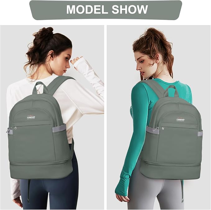 coofay Gym Backpack For Women Men Dance Sports Backpack - Image 7