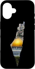 Palestinian Map Al Aqsa Jerusalem in Palestine Case by Unknown
