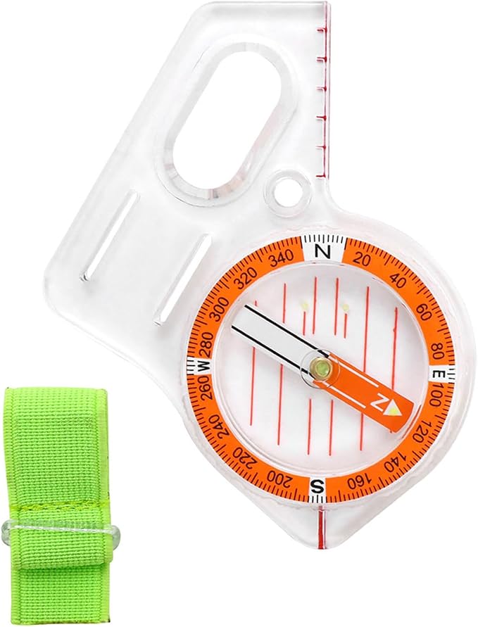 Multifunction Compasses Ruler Map Reading Backpacking Camping Orienteering - Image 7