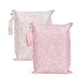 Tiny Twinkle Mess Proof Wet Bags | 2-Pack Reusable Waterproof Wet Bags by TinyTwinkle