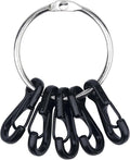 SWATOM Small Mini Carabiner Clip Tiny Spring Snap Hook Keychains Micro by SWATOM