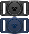 GOCII for Airtag Dog Collar Holder 2 Pack, Waterproof Dog Collar Holder for by GOCII