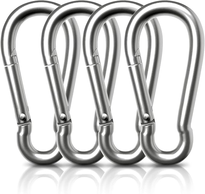 AUTMATCH Carabiner Clips, 4 Pack - Image 8