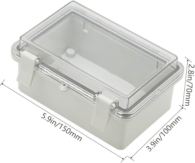 Zulkit Junction Box ABS Plastic Dustproof Waterproof IP65 Electrical Boxes - Image 2