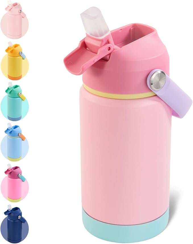 Kerilyn 12oz Insulated Water Bottle, Stainless Steel Insulated Kids Water Bottle by Kerilyn