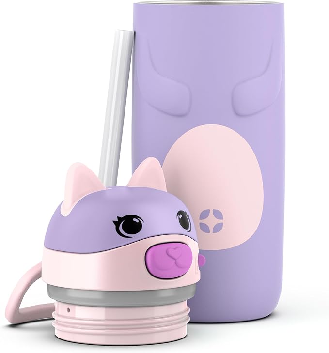 Ello Ellies 12oz Vacuum Insulated Stainless Steel Kids Water Bottle - Image 9