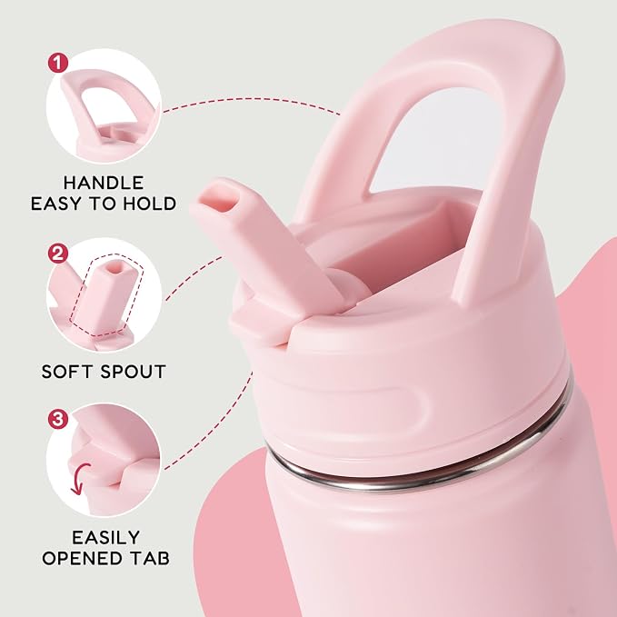 Fijinhom 12oz Kids Water Bottle - Image 4