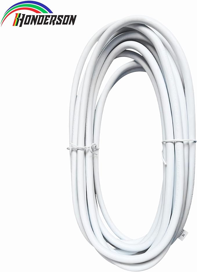 Indoor Outdoor Extension Cord Weatherproof, UL Listed, 16 Gauge 30FT White 3 - Image 2