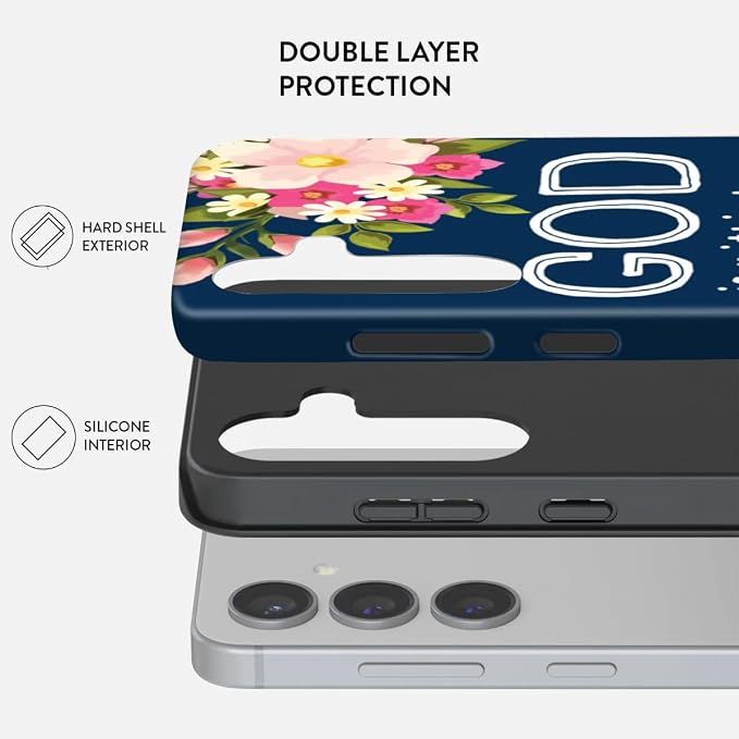 Compatible for Samsung Galaxy A27 5G Case, Dual Layer Heavy Duty 2 in 1 - Image 2