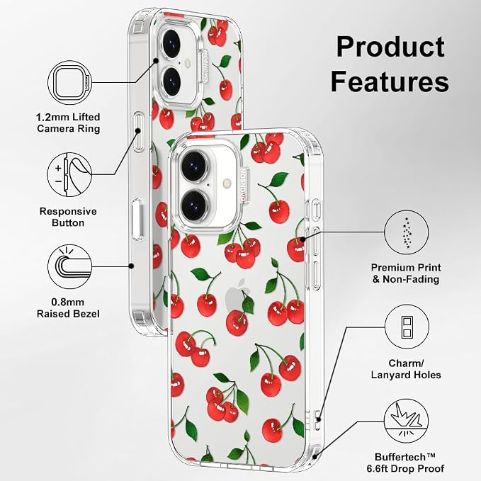 MOSNOVO for iPhone 17 Case | Military Grade 6.6ft Drop Tested | Camera Control - Image 7