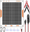 OYMSAE White 5W 12V Solar Car Battery Charger Portable Waterproof Solar Power by OYMSAE