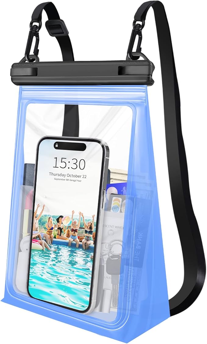 Large Waterproof Phone Pouch Floating, Waterproof Phone Case by Kebrela