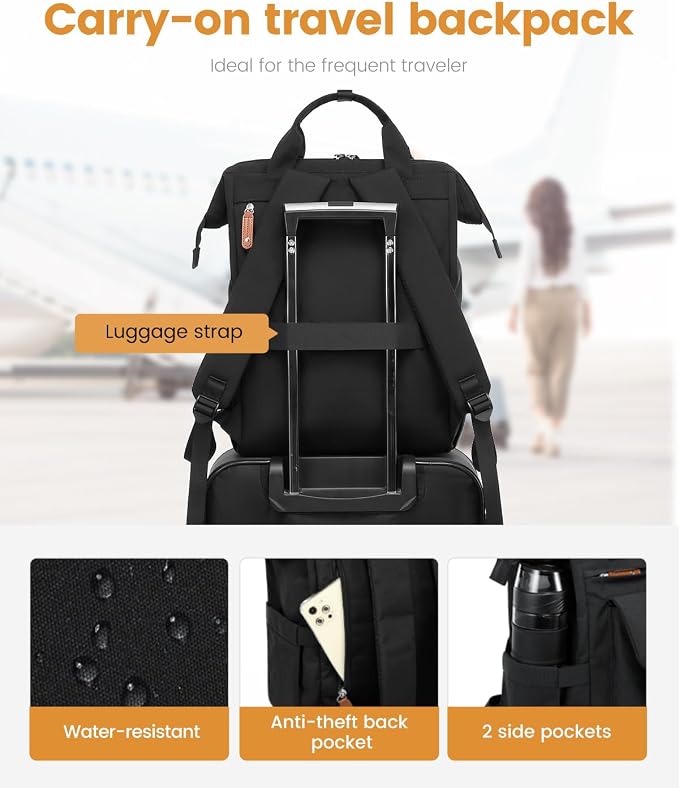 LOVEVOOK Extra Large Travel Laptop Backpack - Image 6