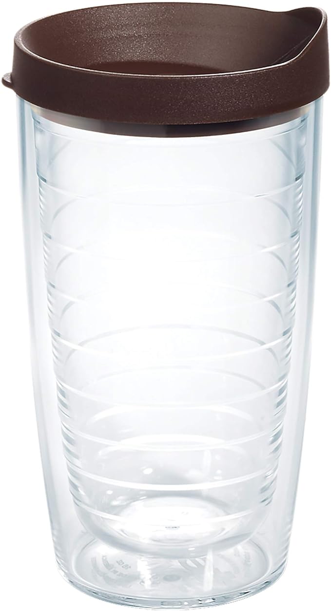 Tervis Clear & Colorful Lidded Made in USA Double Walled Insulated Tumbler by TervisTumblerCompany