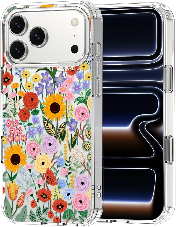 MOSNOVO for iPhone 17 Pro Max Case | Military Grade 6.6ft Drop Tested | Camera by Mosnovo