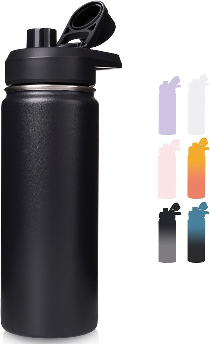 Fijinhom 18 oz Insulated Water Bottle by Fijinhom