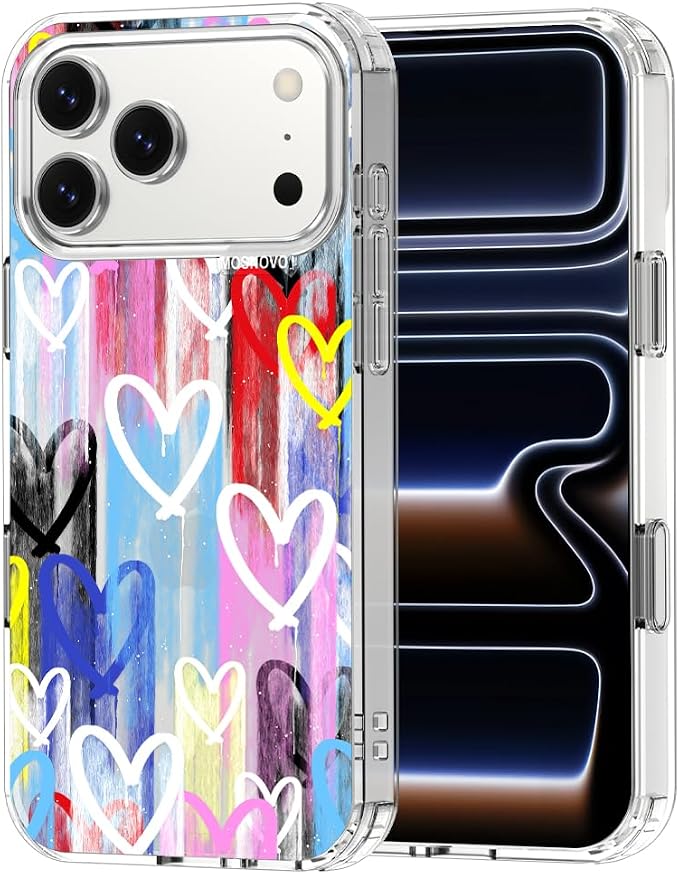 MOSNOVO for iPhone 17 Pro Max Case, Shockproof Military-Grade Protection 6.6ft by Mosnovo