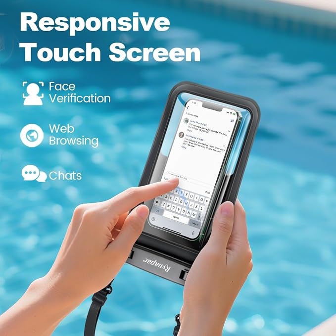 Rynapac [Up to 8.5" Waterproof Phone Pouch - Image 4
